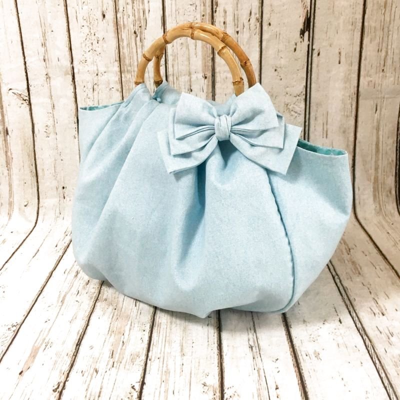 画像1: MMZ-64 Rebecca(レベッカ)持ち手リングトートバッグ型紙・(3サイズ展開)