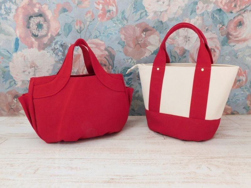 画像2: MMZ-70 CHRISTINA(クリスティーナ)バルーントートバッグ型紙(3サイズ展開)