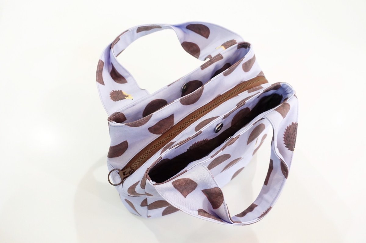 画像17: MMZ-92  Vivienne　(ヴィヴィアン)3Roomsトートバッグ・ショルダーバッグ型紙【3サイズ展開】 (17)