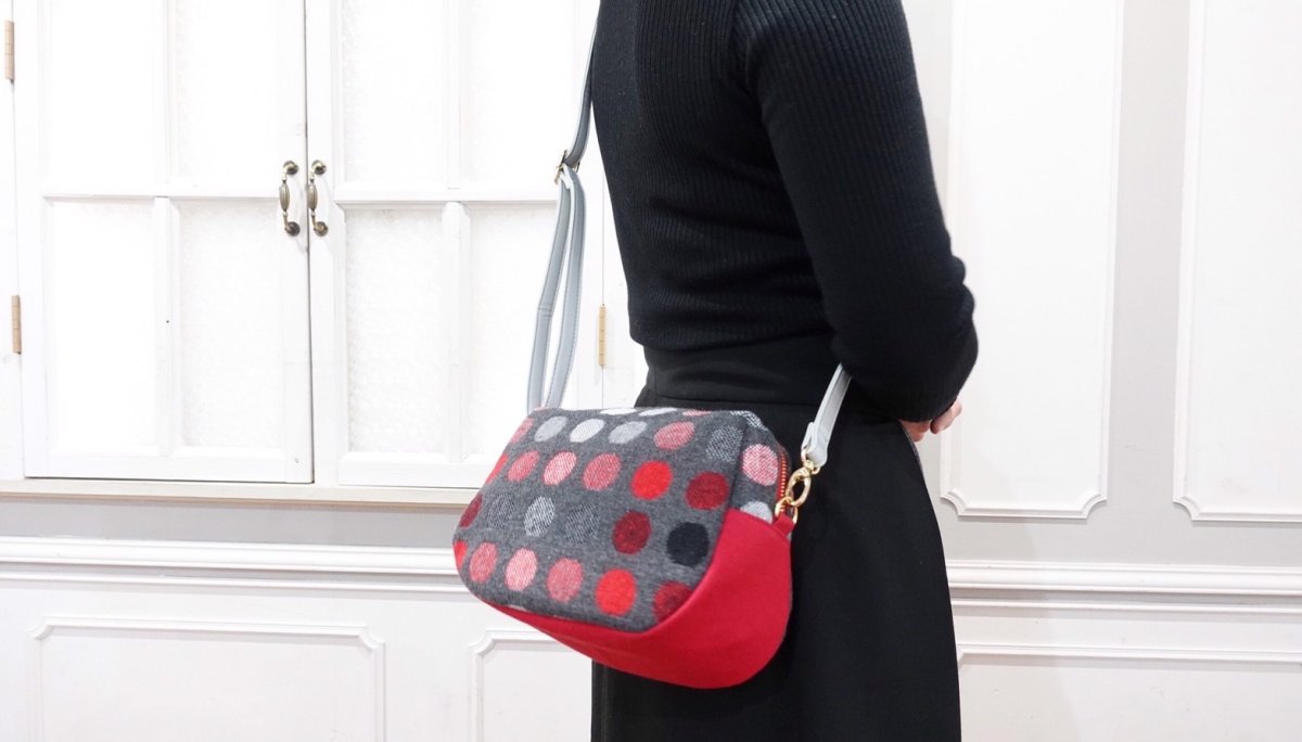 画像10: MMZ-93　Pinot（ピノ）ポーチ・ポシェット型紙　【2サイズ展開】 (10)